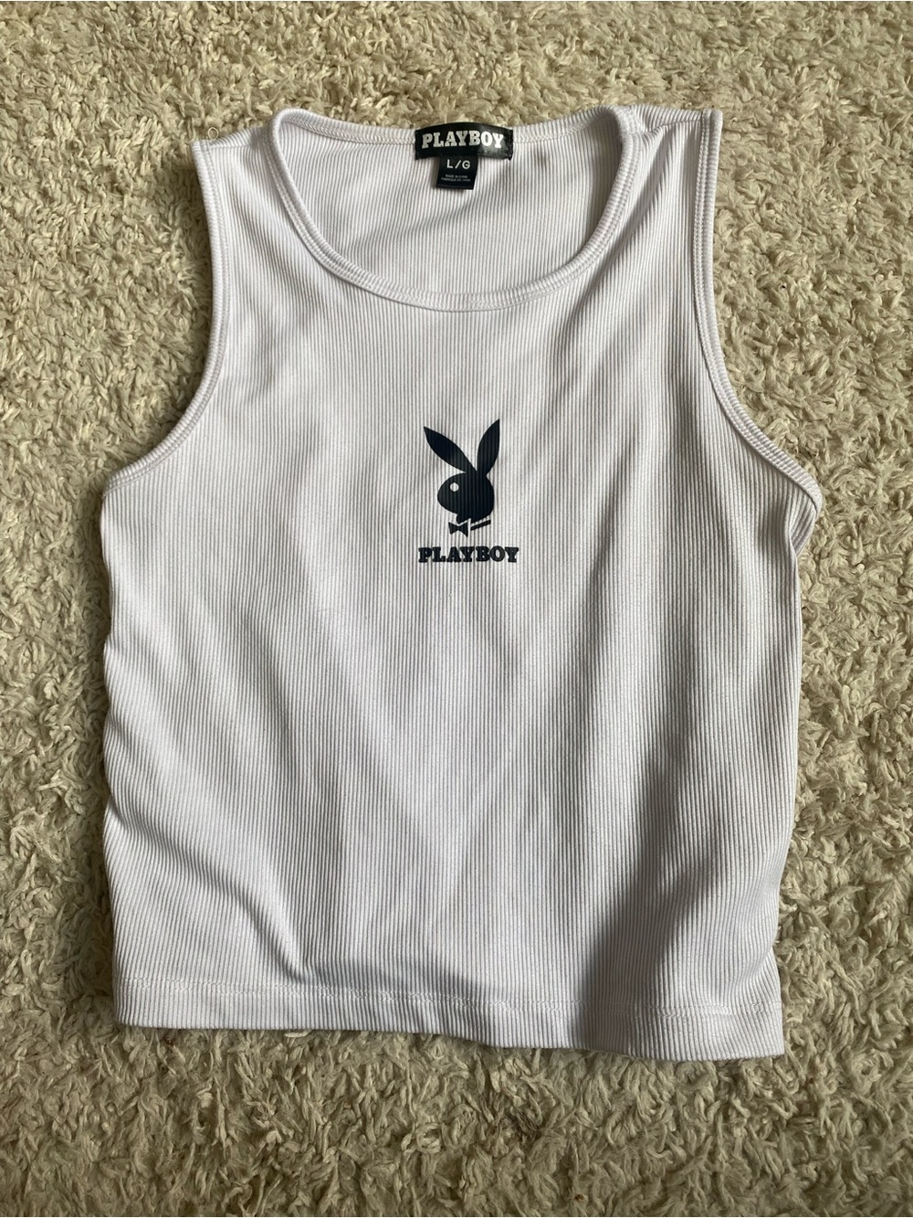 PLAYBOY White Tank Top